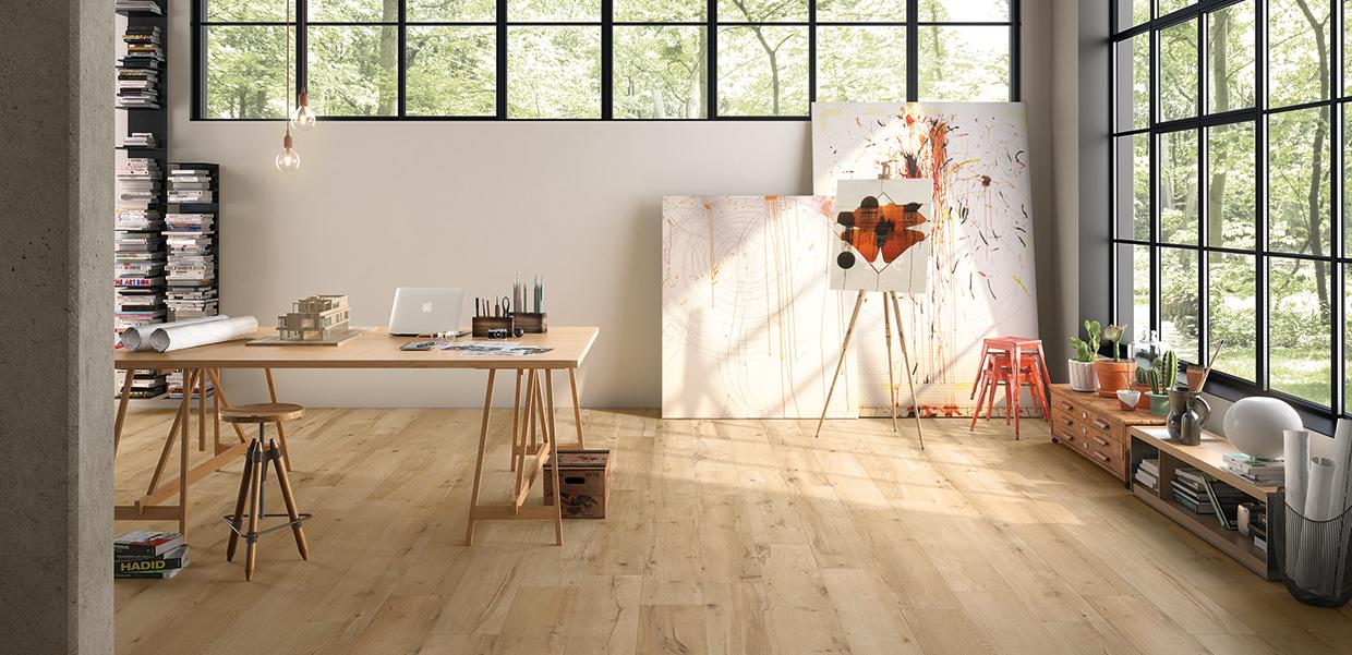 Porcelain Stoneware Emil 20twenty Wood Commercial Spaces Industrial Gallery Image | Emilceramica Porcelain Stoneware Emil 20twenty Wood Commercial Spaces Industrial Gallery Image | Emilceramica