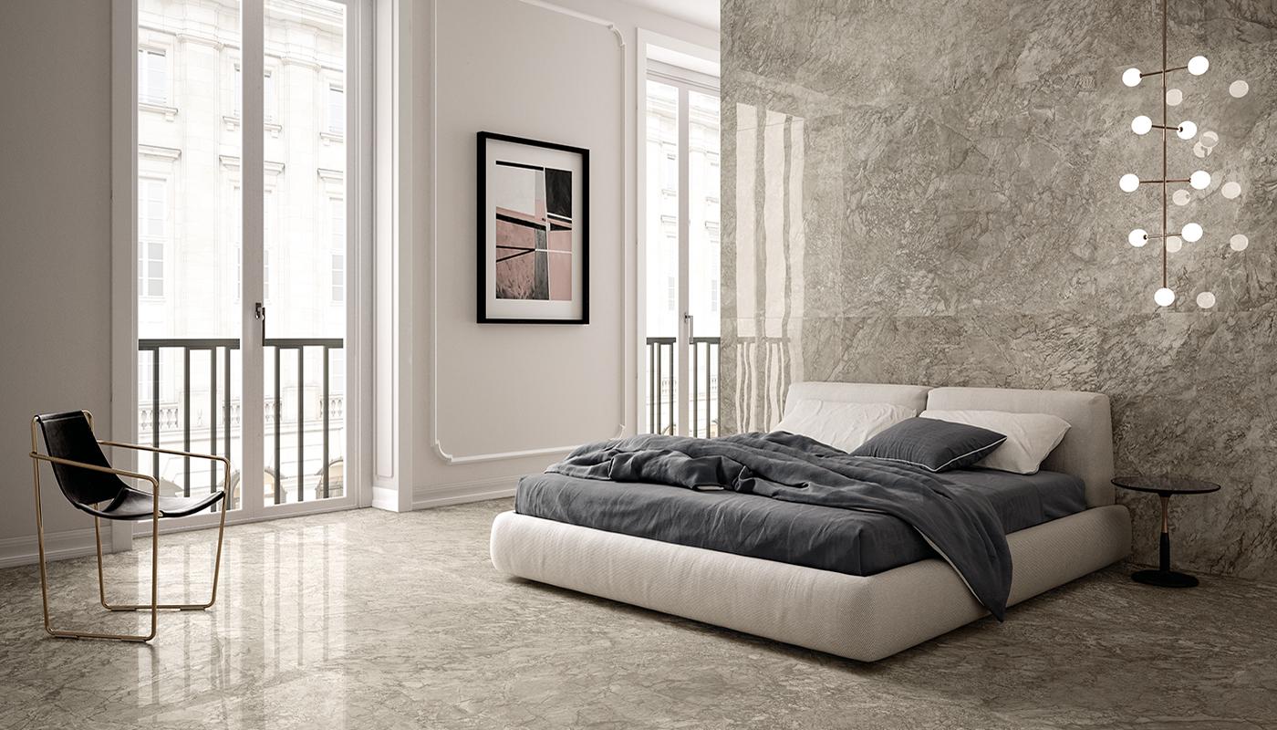Tele Di Marmo bedroom taupe marble 3352