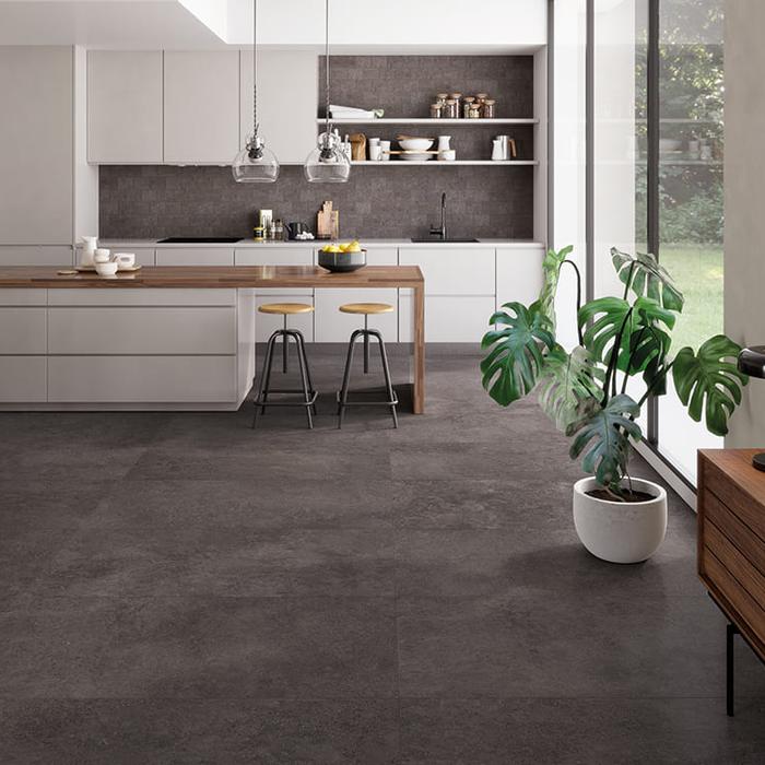 Porcelain stoneware: discovering what it is, its textures and effects