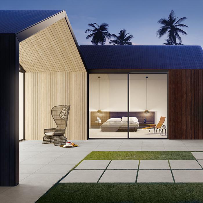 Summer ideas: porcelain stoneware for a seaside home 271